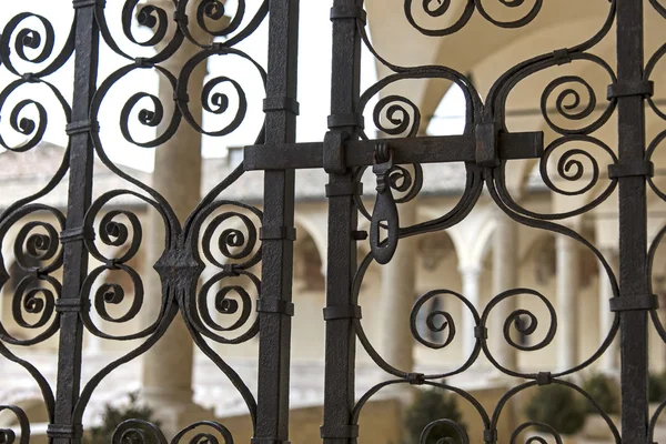 Ancient wrought iron gate