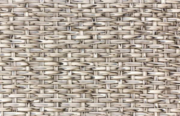 Plastic rattan weaving