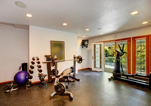 Home gym interior