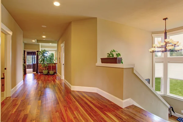 Spacious hallway in luxury house