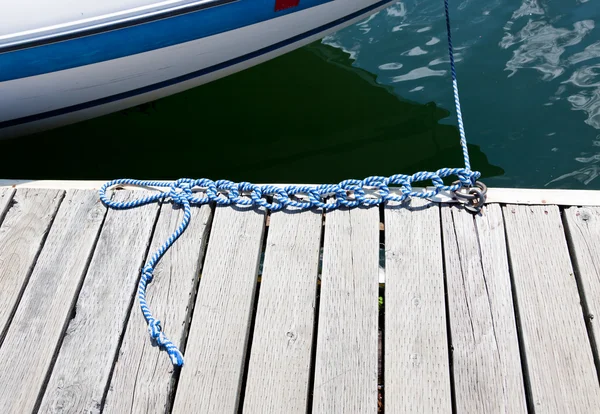 Knots in a Boat Rope