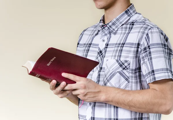 Man Reading the Bible