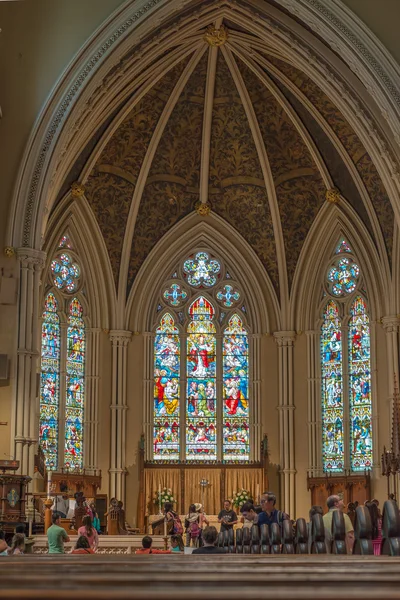 Inside St. James Cathedral in Toronto,Canada