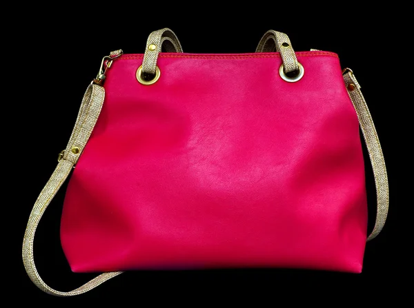 Pink bag isolated