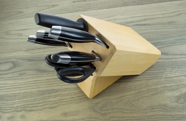 Kitchen Utensils on aged white ash wood