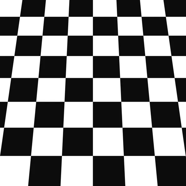 Seamless Black and White Checkered Board