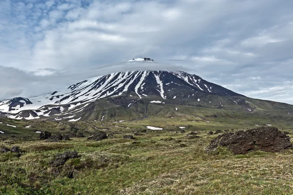 Mountain landscape of Kamchatka: Oval Zimina Volcano