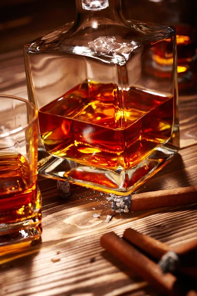 Cognac with cigars