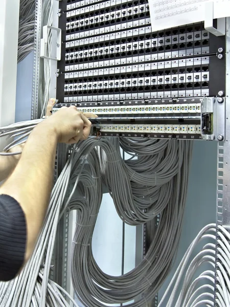 Assembly network patch panels