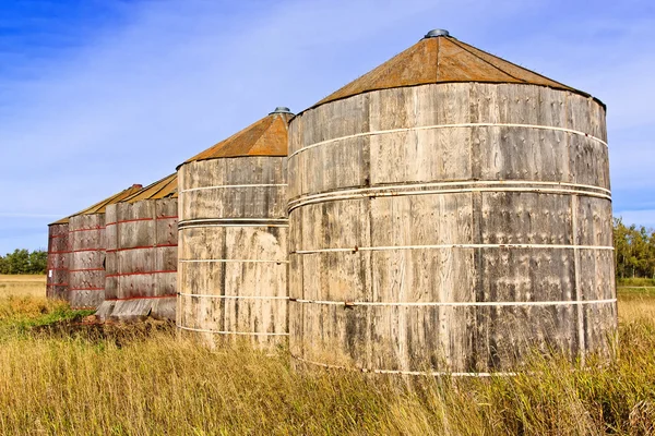 Wooden Grain Storage Bins