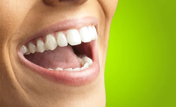 Close Up Of Smiling Teeth