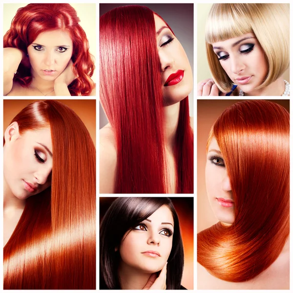 Hair collage