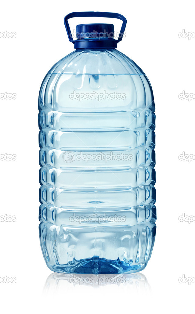 Water bottles wall Water bottles wall