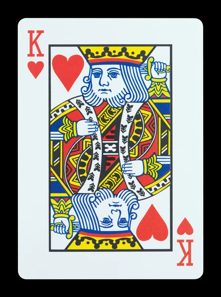 Playing cards - King of hearts