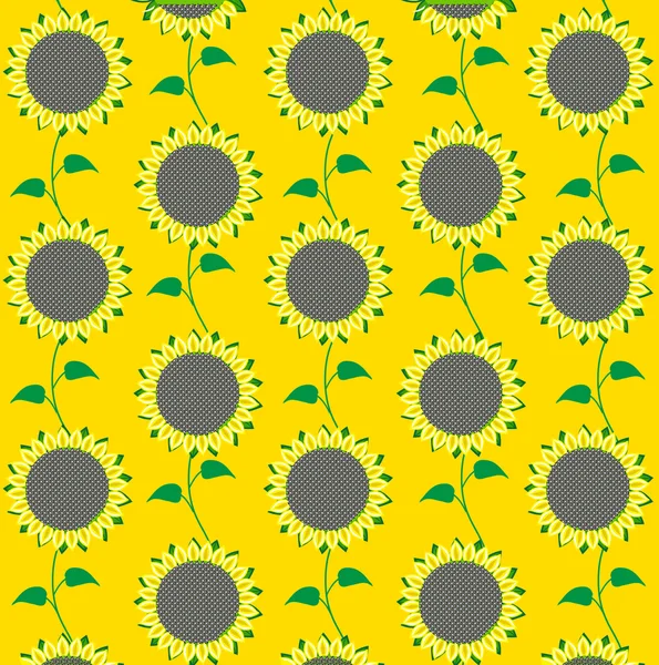 Flowers sunflower pattern