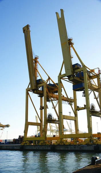 Gantry Cranes in the port
