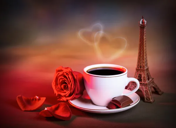 Morning tea in Valentine day