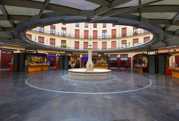 Valencia Plaza Redonda is a round square in Spain