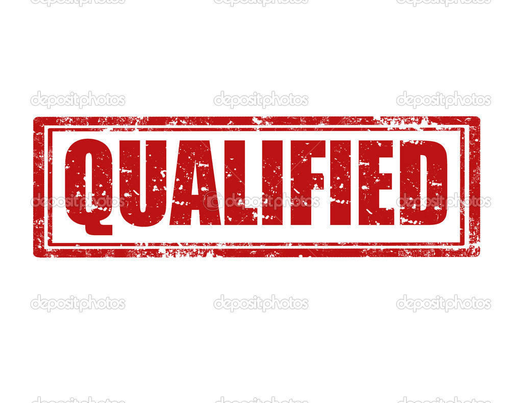 Qualifié-timbre — Image vectorielle #28821199