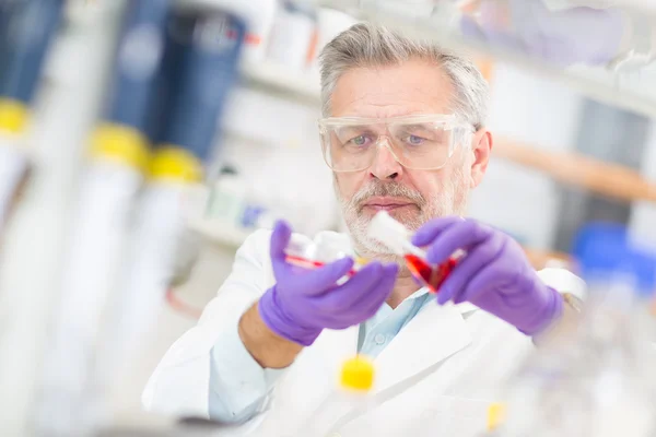 Life scientist researching in the laboratory.