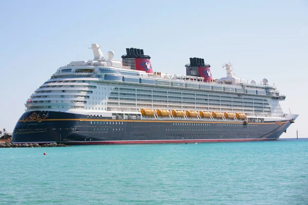 NASSAU-FEB 5: Disney Dream, a new cruise ship, enters in Nassau,