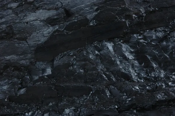 Detailed texture of the coal