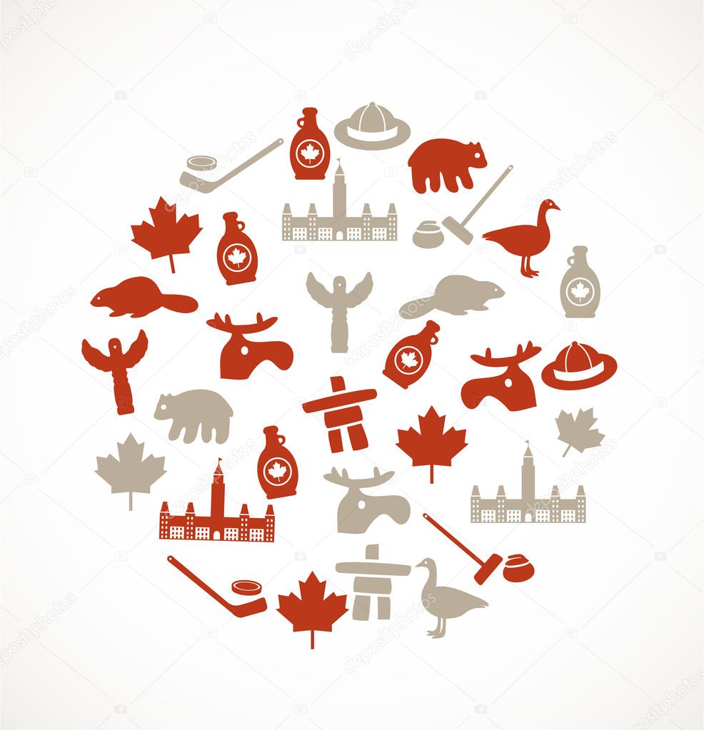 Kanada Symbole Kanada Symbole