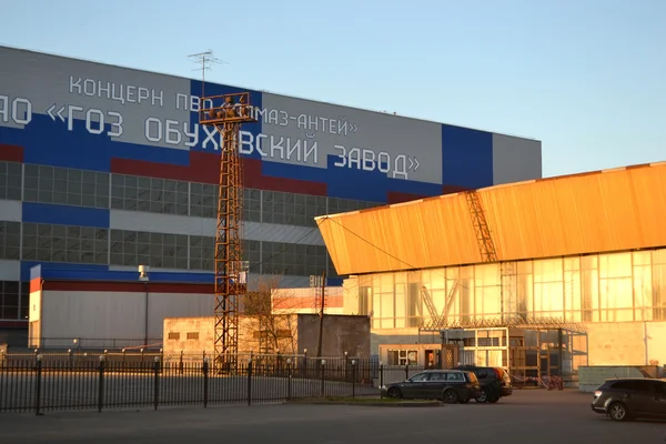 Modern building of Obukhov plant