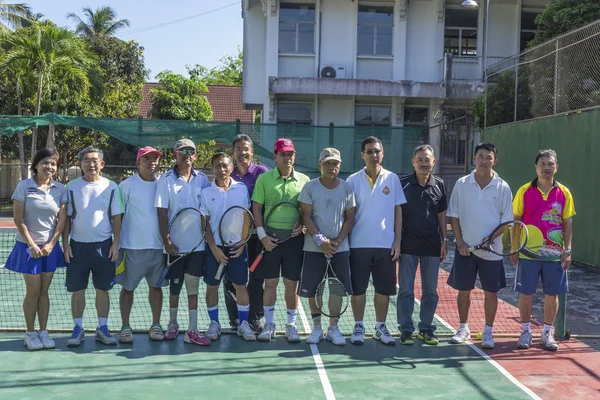 Group of tennis players