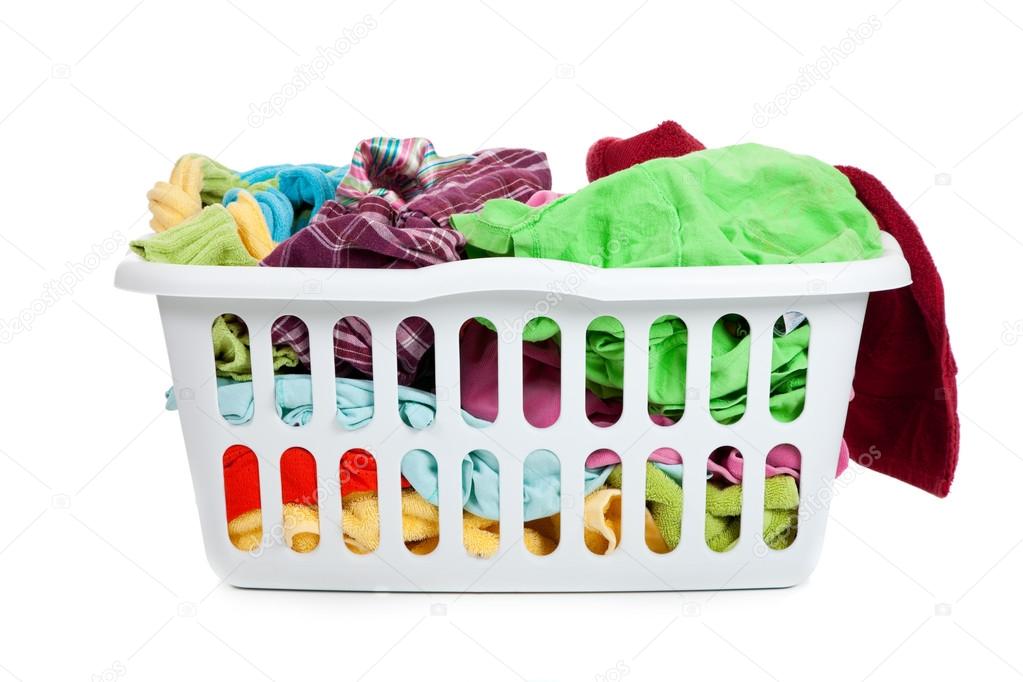 Cesto de roupa suja — Fotografias de Stock © miflippo #13384951