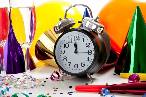 Assorted New Year\'s Eve party supplies