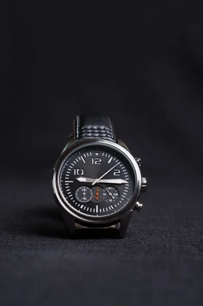 Luxury Watch on gray background