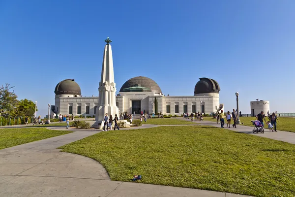 Famous Griffith observatory in Los Angeles