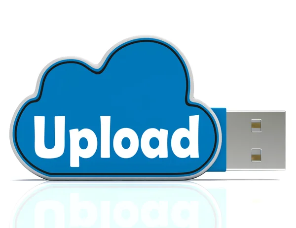 Upload Cloud Pen drive Means Website Uploading And Data Transfer