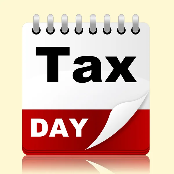 Tax Day Indicates Irs Reminder And Planner