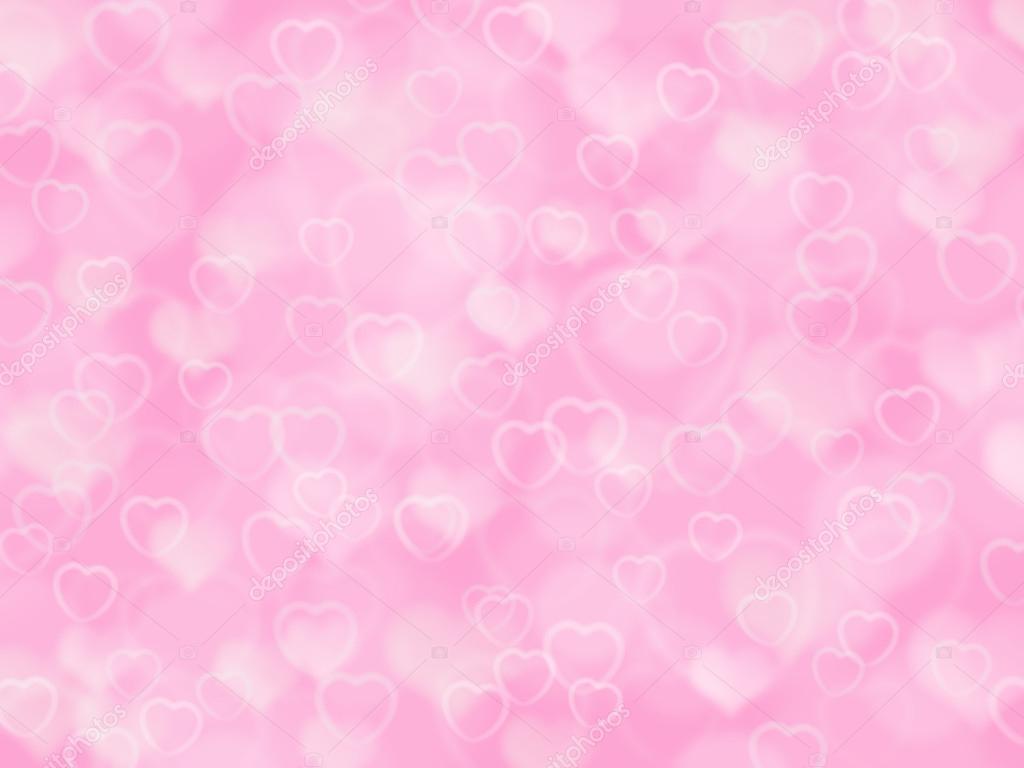 Fundo rosa dos namorados com corações e boke — Fotografias ... Fundo rosa dos namorados com corações e boke — Fotografias ...