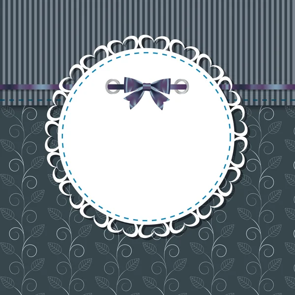 复古图文框与弓矢量图 - 图库矢量图像 Yganko