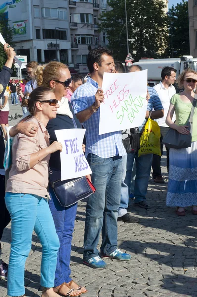 Standing Man protest in Istanbul