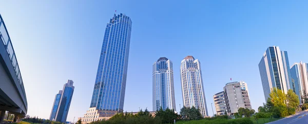 Business Towers in Levent area in Istanbul