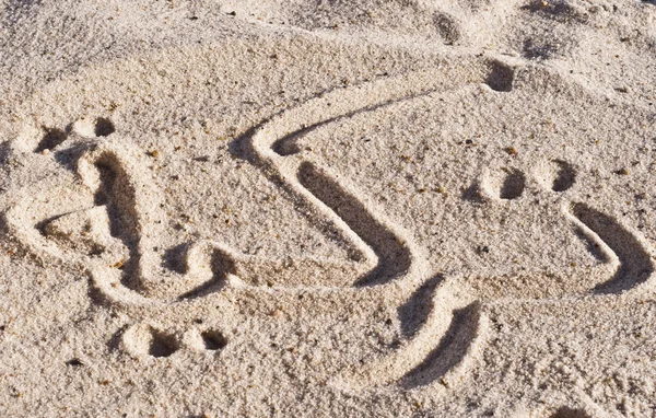 Turkey - Arabic writing on sand