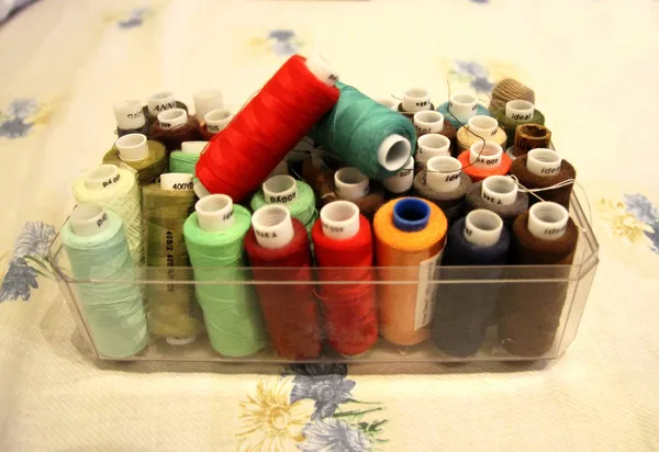 Threads Ready For Sewing in the open box