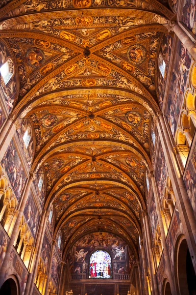 Painted ceiling of Parma Cathedral