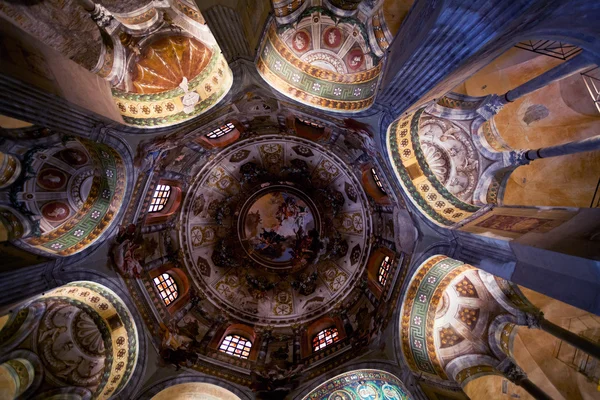 Painted Ceiling in Basilica San Vitale in Ravenna