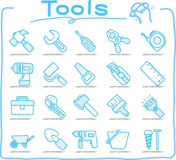 Tools icon set