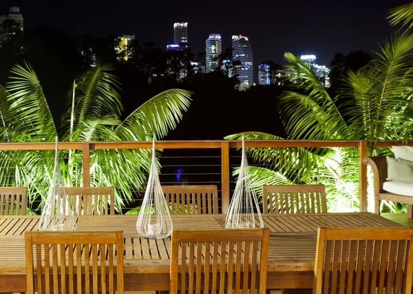 Outdoor entertaining area