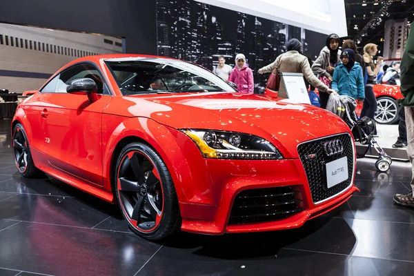 CHICAGO - FEB 16: The Audi TT RS on display at the 2013 Chicago