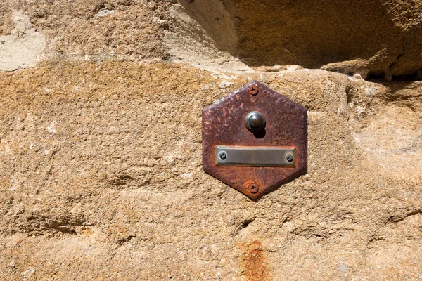 Old Doorbell on Wall - Tuscany Italy