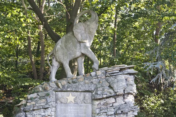 Surrendered in the service of civilization Geraardsbergen Belgium