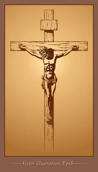 Jesus Christ, crucifix, blessing, cross, Christianity, vector