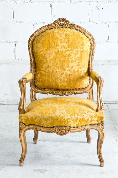 Luxury Yellow sofa Armchair